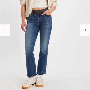 EDWIN Lark Ankle Bootcut Jeans Wilder Wash Size 28